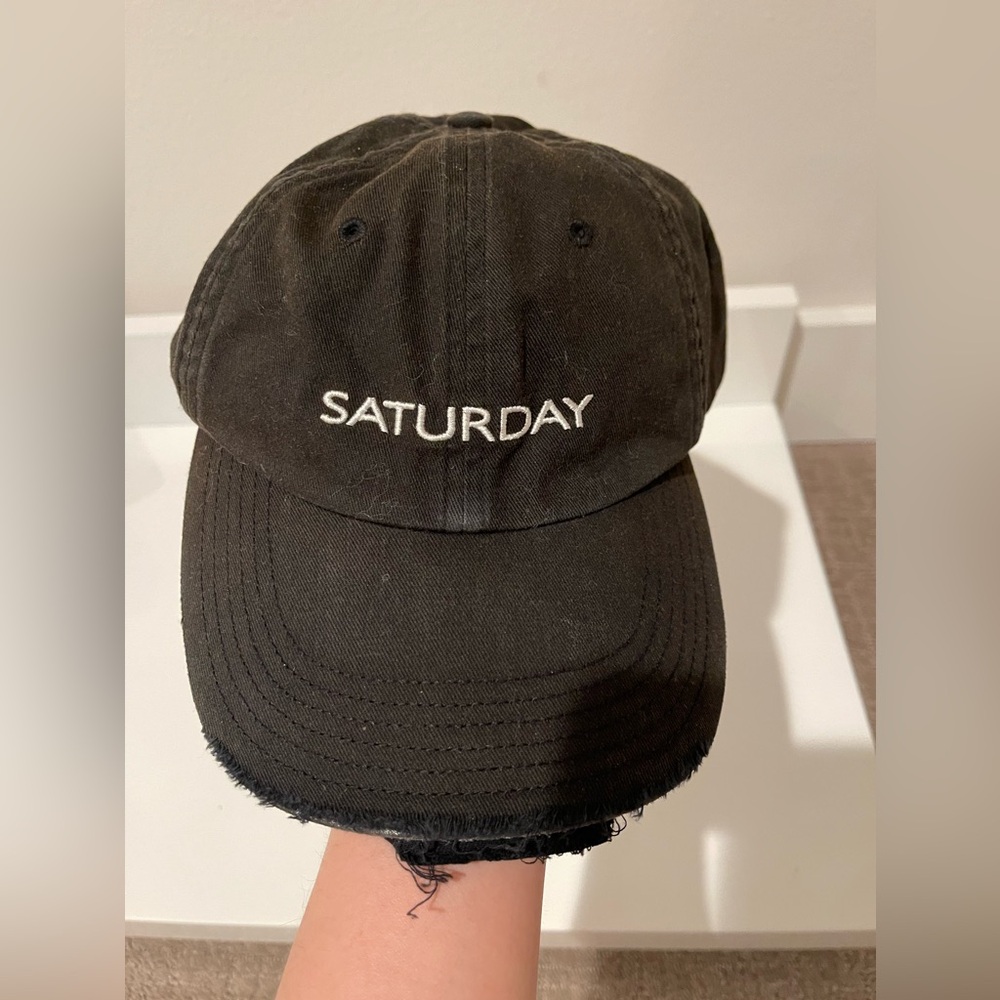Reebok X Vetements Saturday Distressed Dad Cap